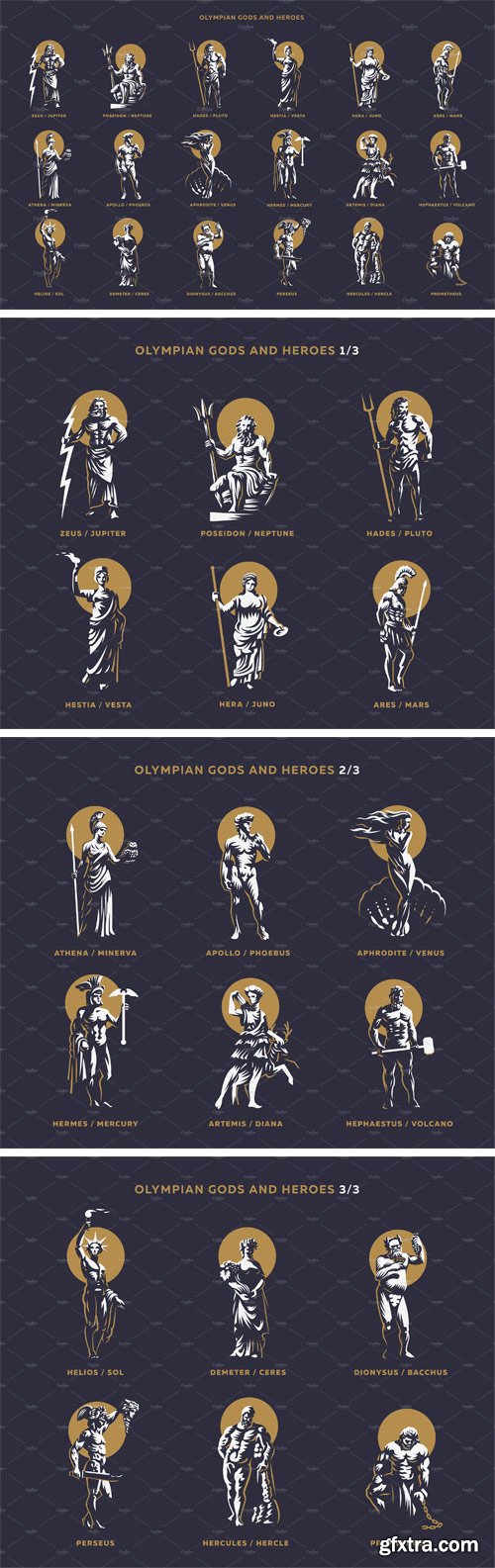 CM - Olympic Gods and Heroes 2349593