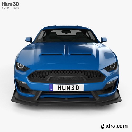 Ford Mustang Shelby Super Snake coupe 2018 3D model