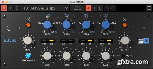 Overloud Gem EQ550 v1.0.0 macOS