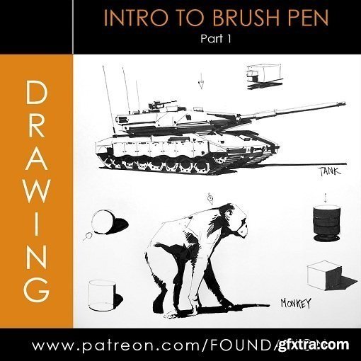 Gumroad - Foundation Patreon - Drawing: Intro to Brush Pen