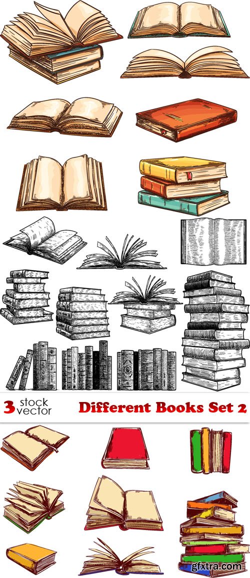 Vectors - Different Books Set 2