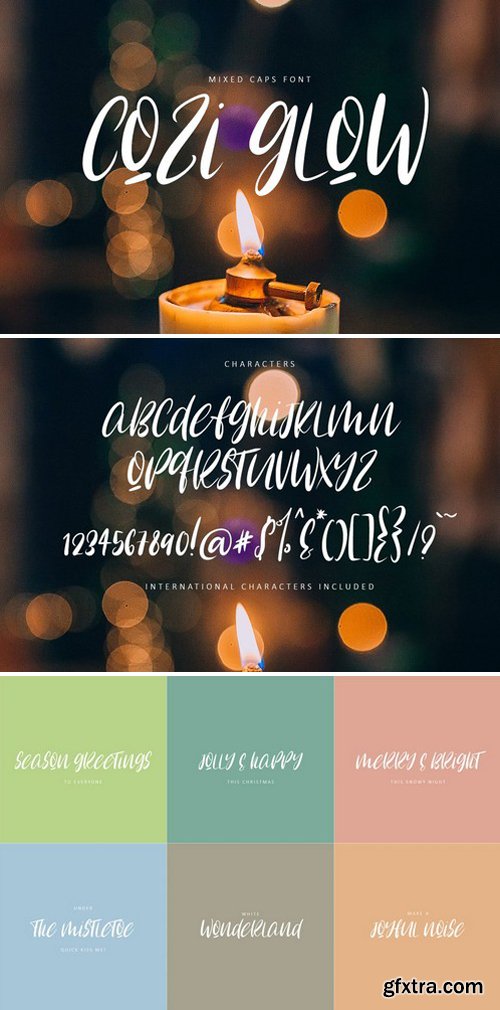 CM - Cozi Glow Font 2359802