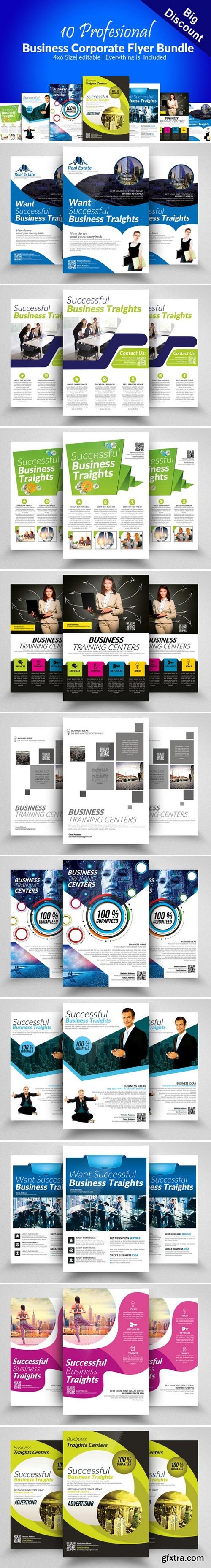 CM - 10 Multi Use Business Flyer Bundle 2352339