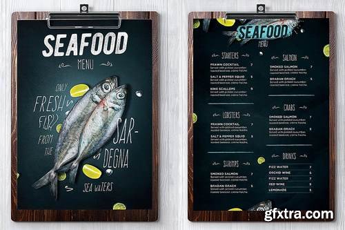 Seafood Menu