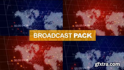 4 in 1 News Broadcast Pack 74085