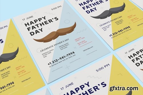 Father\'s day Poster Template