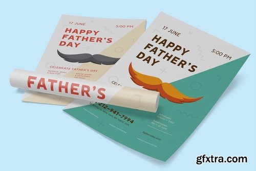 Father\'s day Poster Template