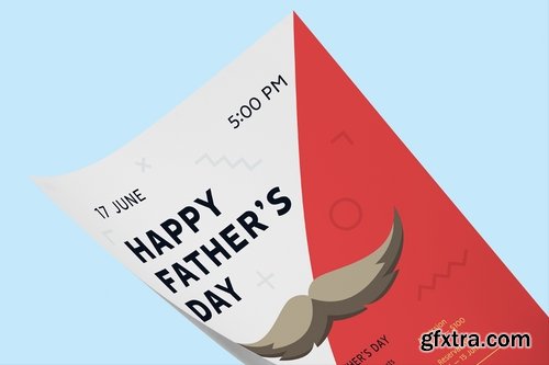 Father\'s day Poster Template