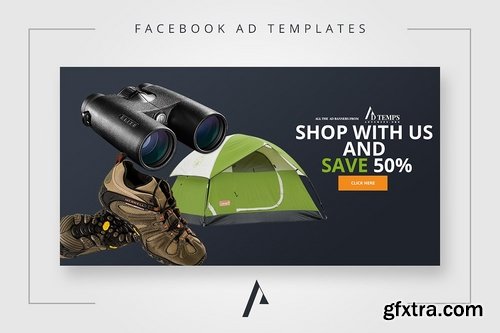 CM - Facebook Ad Template Pack 02 2361915