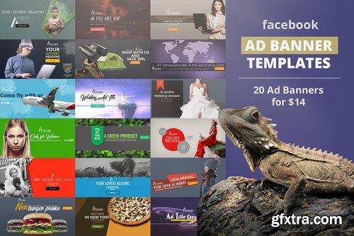 CM - Facebook Ad Template Pack 02 2361915