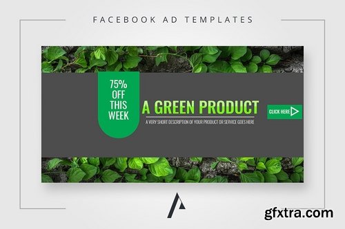 CM - Facebook Ad Template Pack 02 2361915