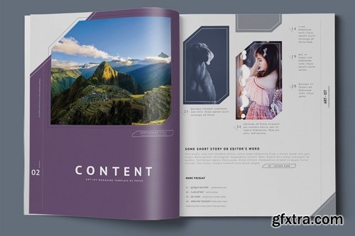 CM - Art-Ist Magazine Template vol.26 2381841