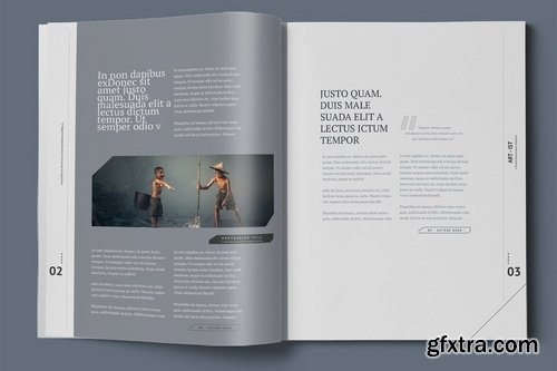 CM - Art-Ist Magazine Template vol.26 2381841