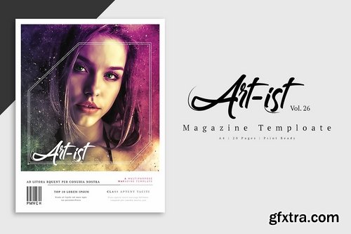 CM - Art-Ist Magazine Template vol.26 2381841