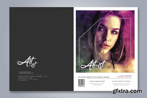 CM - Art-Ist Magazine Template vol.26 2381841