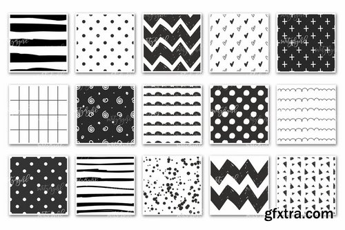 Black and White Stylish Patterns