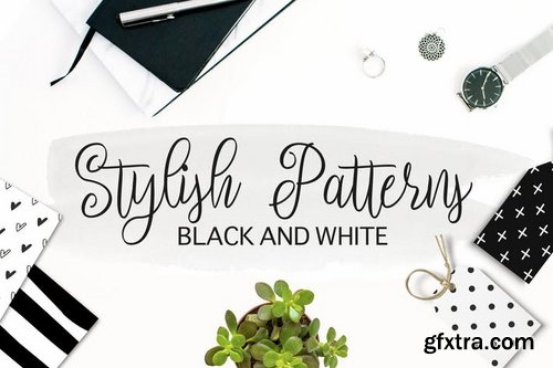 Black and White Stylish Patterns