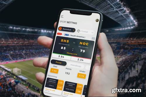 Sport Betting Crypto Mobile Ui - TH