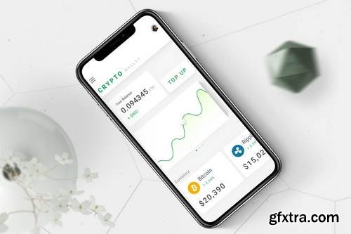 Crypto Wallet Mobile Ui - T