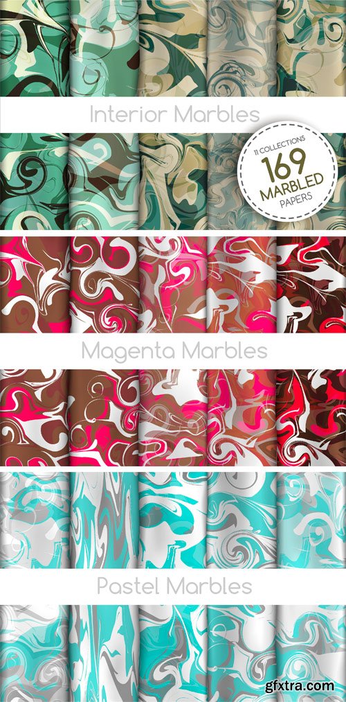 CM - The BIGGEST Marbled Paper Collection 2338019