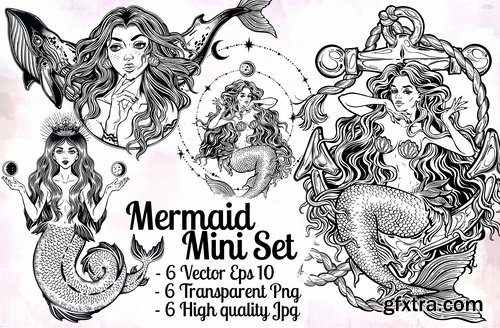 CM - Mermaid Mini Set 2381164