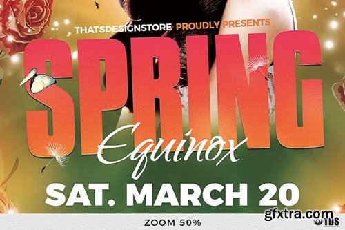 GraphicRiver - Spring Equinox Flyer Template V3 15209193