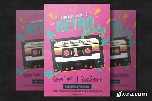 Retro Music Poster Template