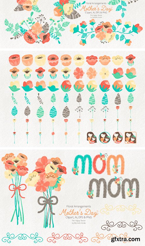 CM - Mother\'s Day Clipart and Vector Grap 2350866