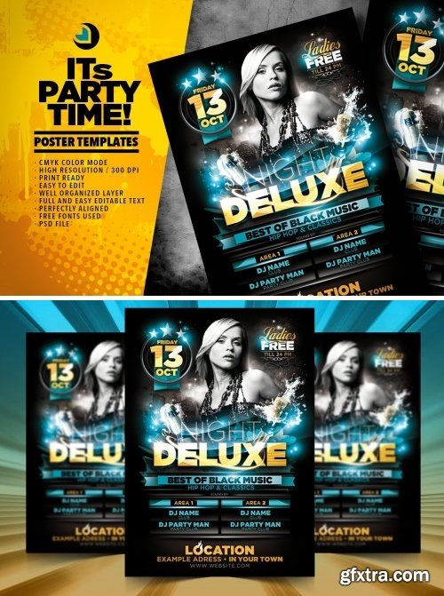 CM - Night Deluxe Flyer Template 1569639