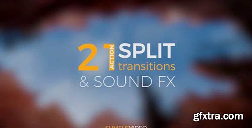 Action Split Transitions - Premiere Pro Templates 72963