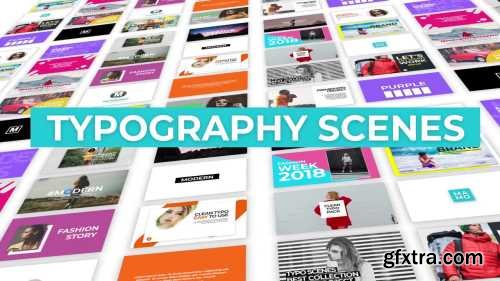 MA - Typography Scenes Premiere Pro Templates 58160