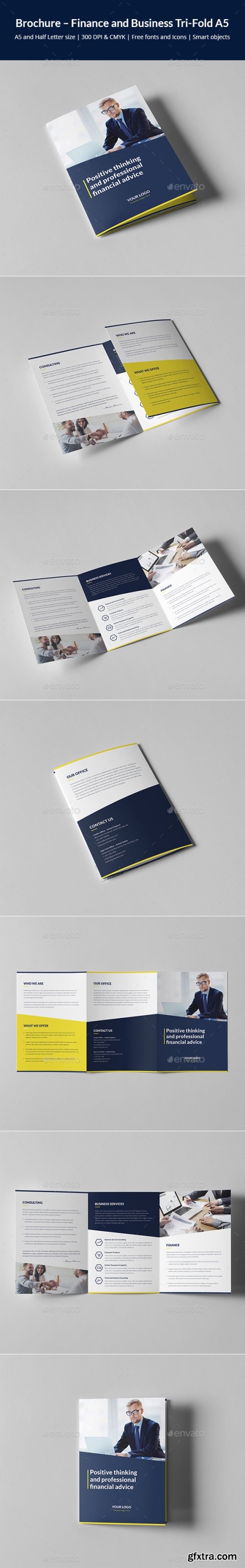 Graphicriver - Brochure – Finance and Business Tri-Fold A5 21647375