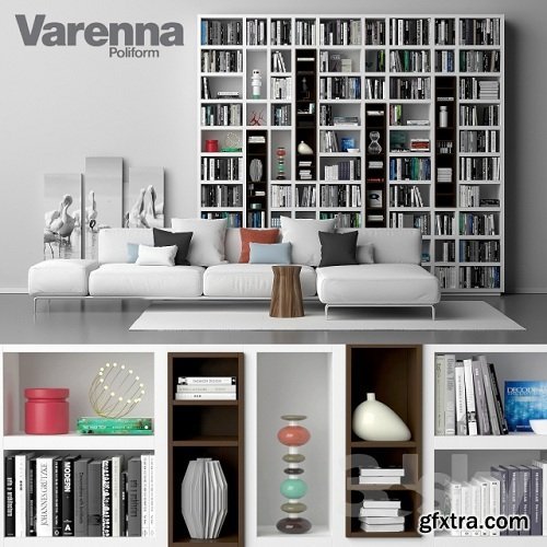 Varenna Poliform DAY SYSTEM 26 3d Model