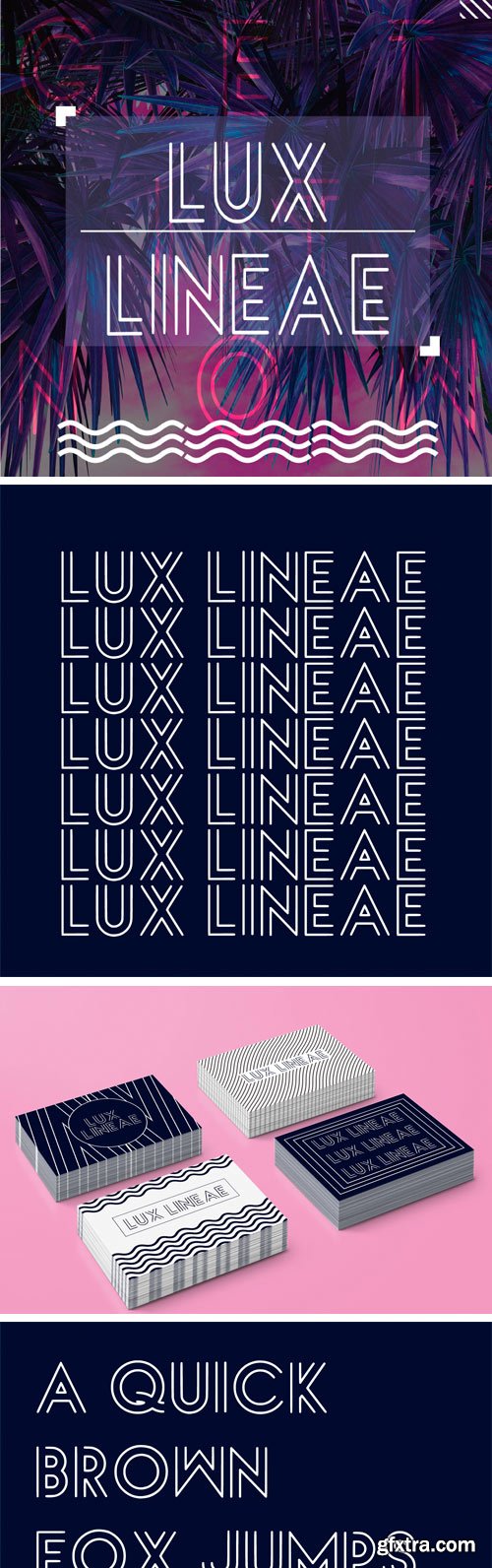 Lux Lineae Font