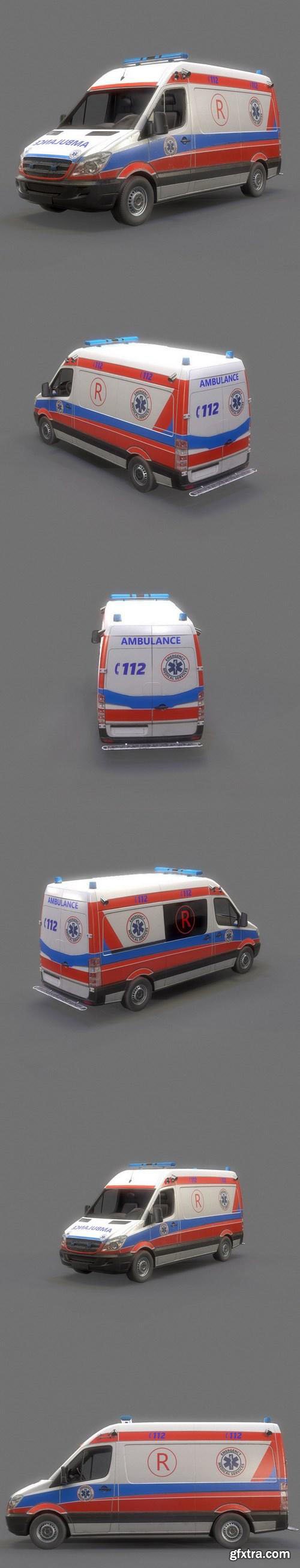 Ambulance 3D Model