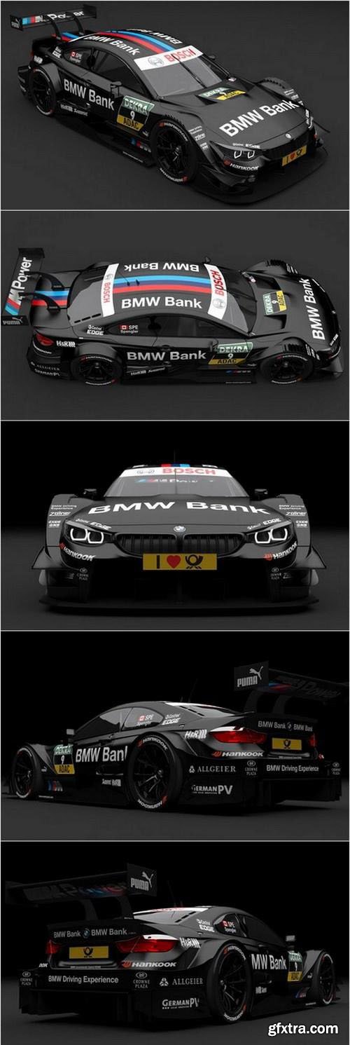 BMW M4 DTM Spengler 3D model