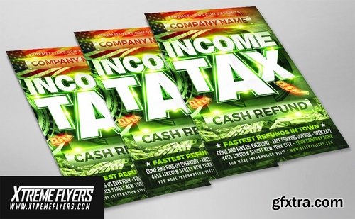 CM - Income Tax Flyer Template 2376536