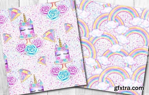 CM - Unicorn Party Pattern collection 2372803