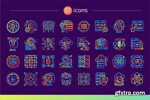 CM - 32+ Data science icons 2376608