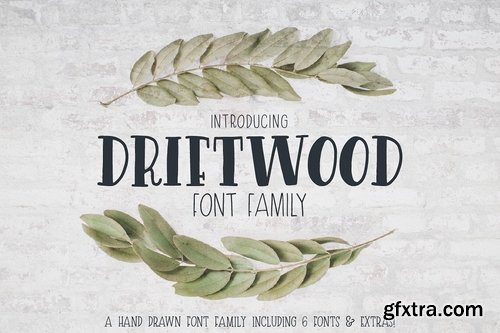 CM - Driftwood Font Family 2361872