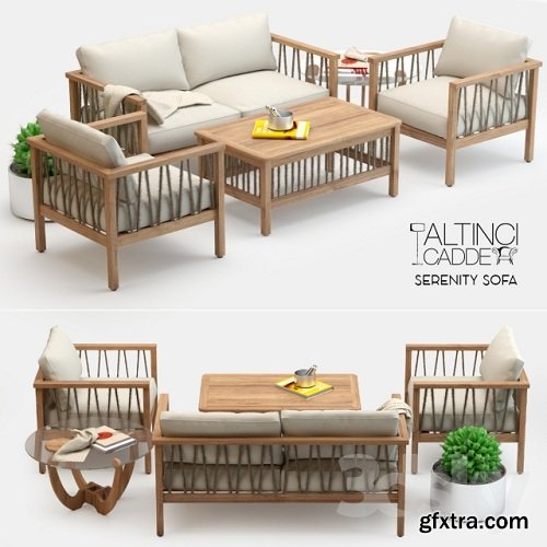 Altinci Cadde Serenity Garden Sofa Set » GFxtra