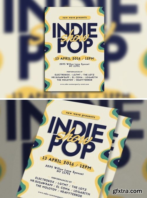 CM - Indie Music Flyer 1397213