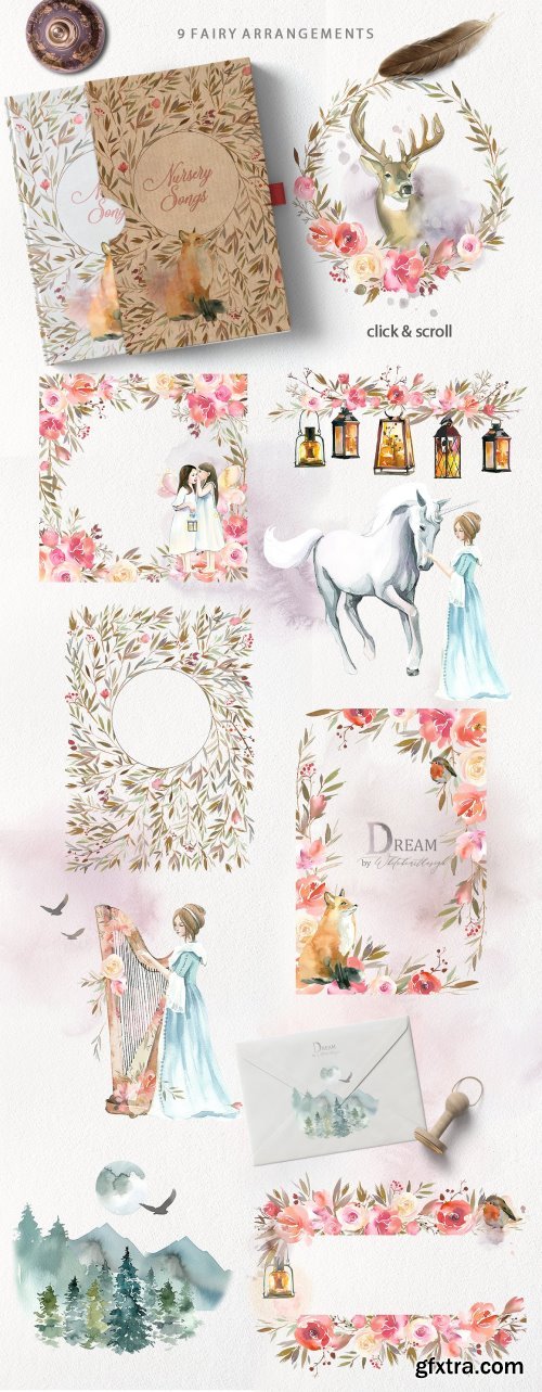 CM - Dream - Fairy Watercolor Collection 2079985