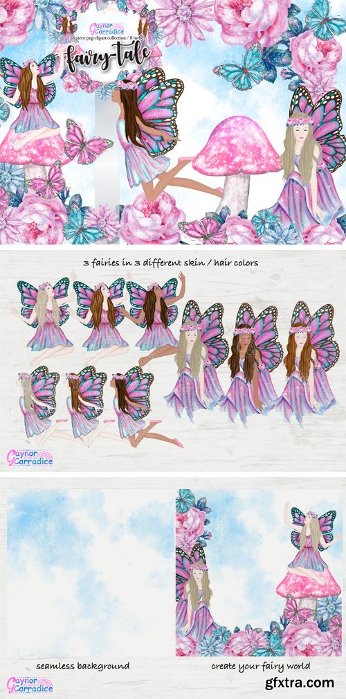 CM - Fairy-tale Clipart Collection 2337494