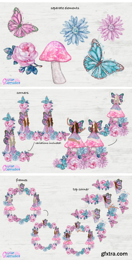 CM - Fairy-tale Clipart Collection 2337494