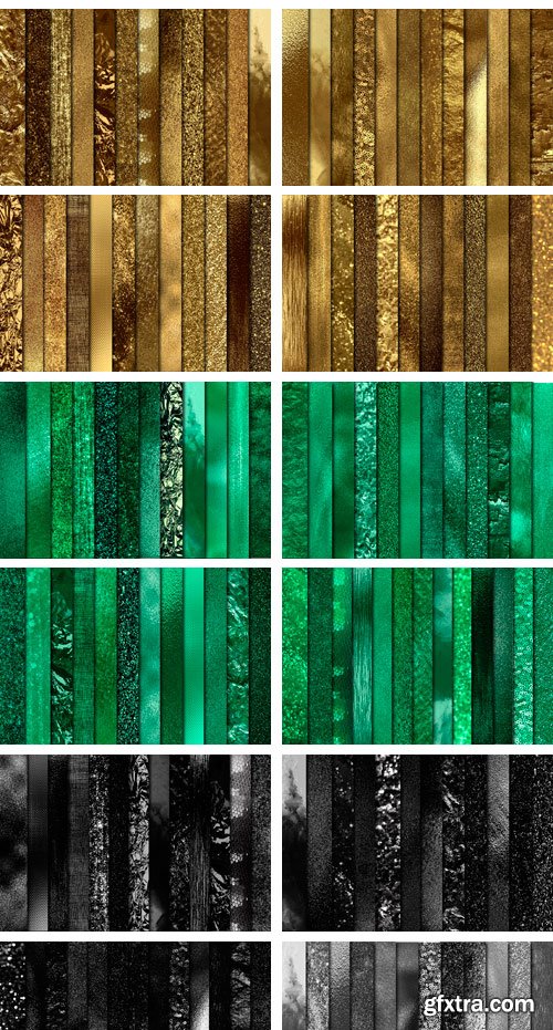 CM - Huge Gold foil Textures Bundle 2343142