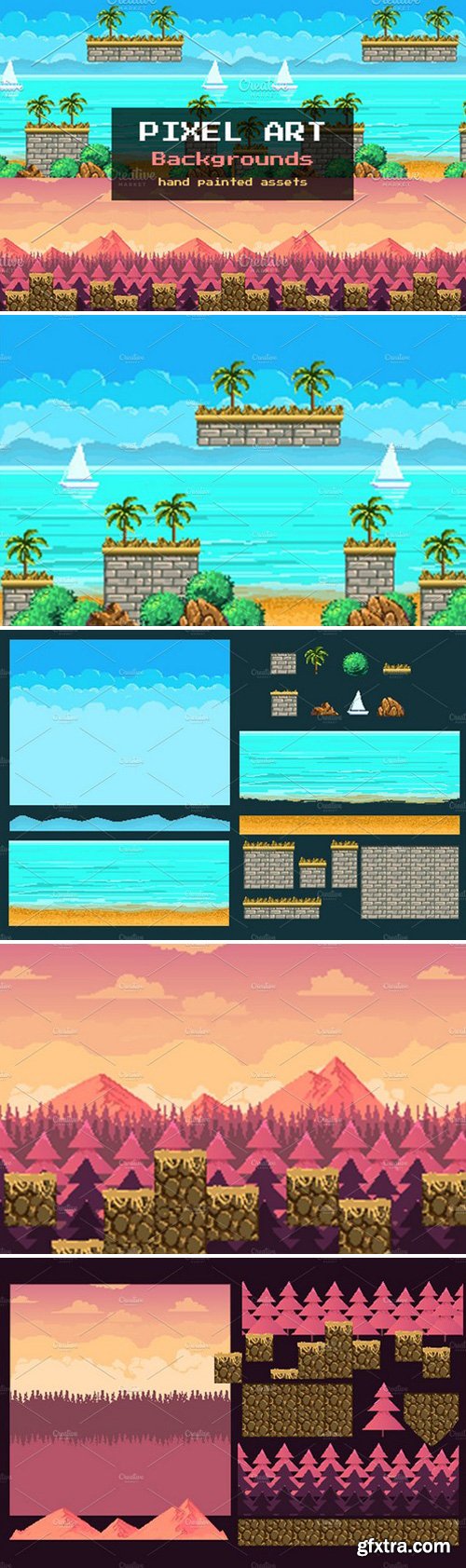 CM - Pixel Art Backgrounds 2357174