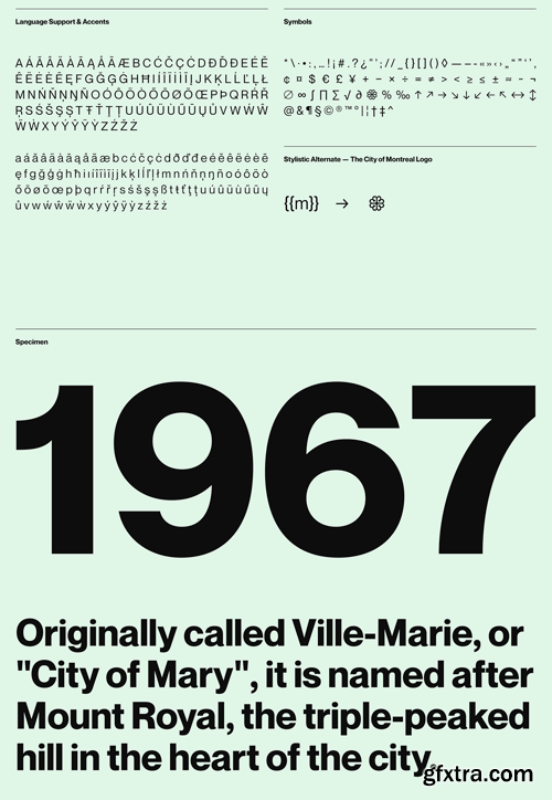 Neue Montreal Font Family