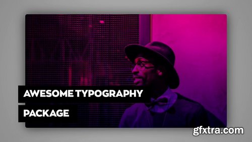 Bold Typography 10 Pack After Effects Template