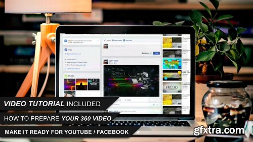 360 Music Visualizer After Effects Template